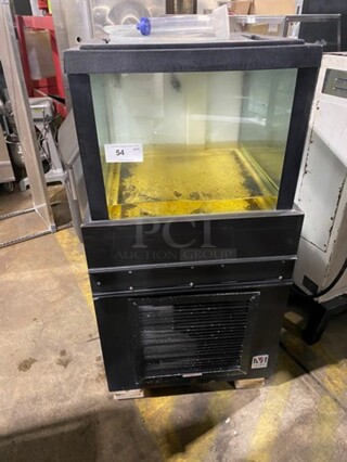 Marine Land Commercial Electric Powered Lobster Tank Aquarium! 55 Gallon Capacity! Model: ML23SL SN: 4315114 120V 60HZ 1 Phase