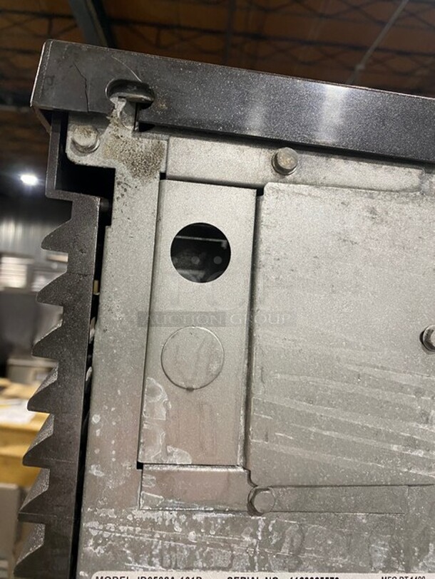Manitowoc Commercial Ice Making Machine! With Commercial Ice Bin Underneath! All Stainless Steel! Model ID0502A161D Serial 1120025579! 115V 1Phase! On Legs! - Image 10 of 10