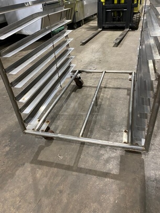Metal Commercial Pan Transport Rack! On Casters! - Image 4 of 5