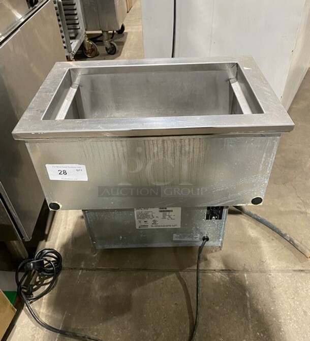 Delfield Commercial Drop In Cold Pan! Solid Stainless Steel! Model: N8118B SN: 1104150001394 115V 1 Phase