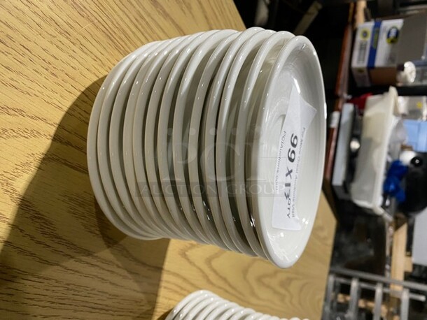 NICE! CAC White Round Serving Plates!
13 X Your Bid! - Image 2 of 7