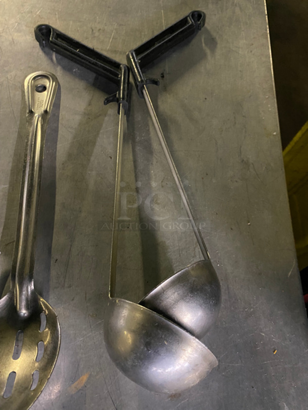 ALL ONE MONEY! Assorted Food Serving Spoons And Ladles! All Metal! - Image 2 of 3