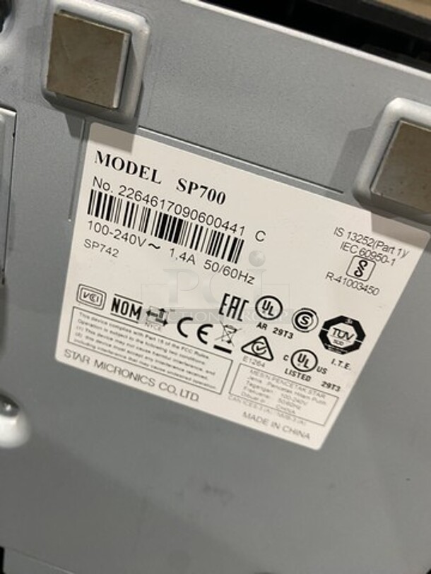 Star Receipt Printer! Model: SP700 100/240V - Image 4 of 4