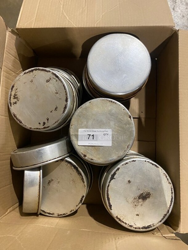 All One Money! 8" Aluminum Cake Pans! - Image 1 of 4