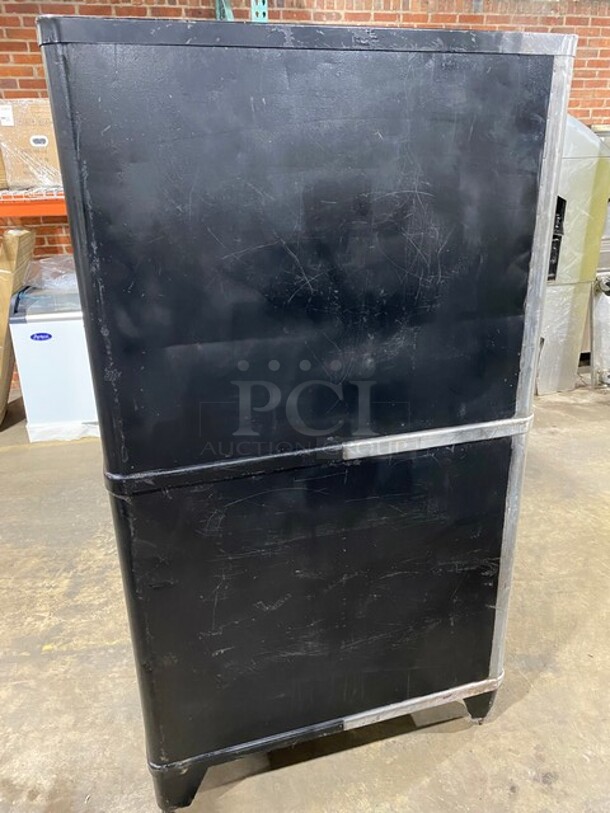 Blodgett Commercial Natural Gas Powered Double Deck Baking/ Pizza Oven! All Stainless Steel! On Legs! 2x Your Bid Makes One Unit! Working When Removed! - Image 3 of 12