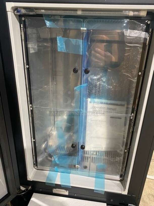 BEAUTIFUL! UNIQUE FIND! SCRATCH-N-DENT! Lumilinna Commercial Countertop/ Undercounter Single Door Slush Cooler! Using Very Precise Temperature Control, Lumilinna Can Hold Beverages Below Freezing — Without Freezing Them Solid. Water Normally Freezes At 32°F, But By Maintaining This Temperature, Lumilinna Can Store Beverages To The Coldest Temperature That Once Opened, Ice Crystals Form! Supercooled Products Crystallize When Poured, Producing A Soft Delicate Ice Slush! Model: ICESC40BXIWU 115V 60HZ 1 Phase - Image 6 of 8