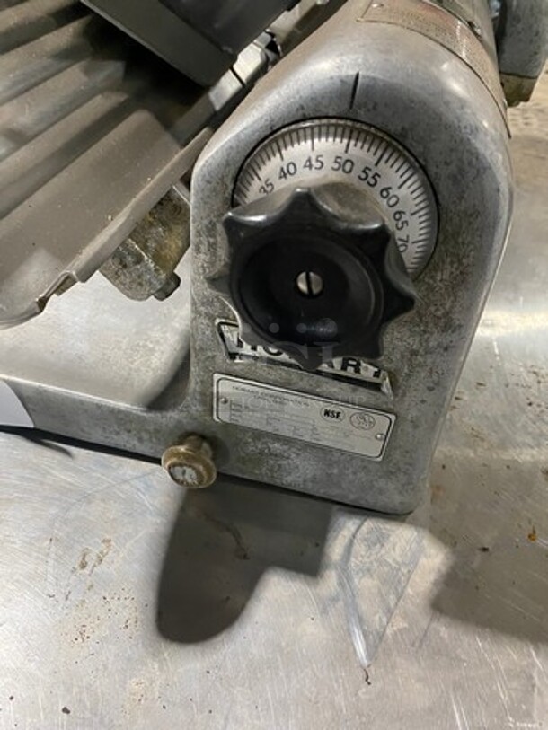 Hobart Commercial Countertop Deli/ Meat Slicer! All Stainless Steel! Model: 1612E SN: 561001514 115V 60HZ 1 Phase - Image 7 of 8