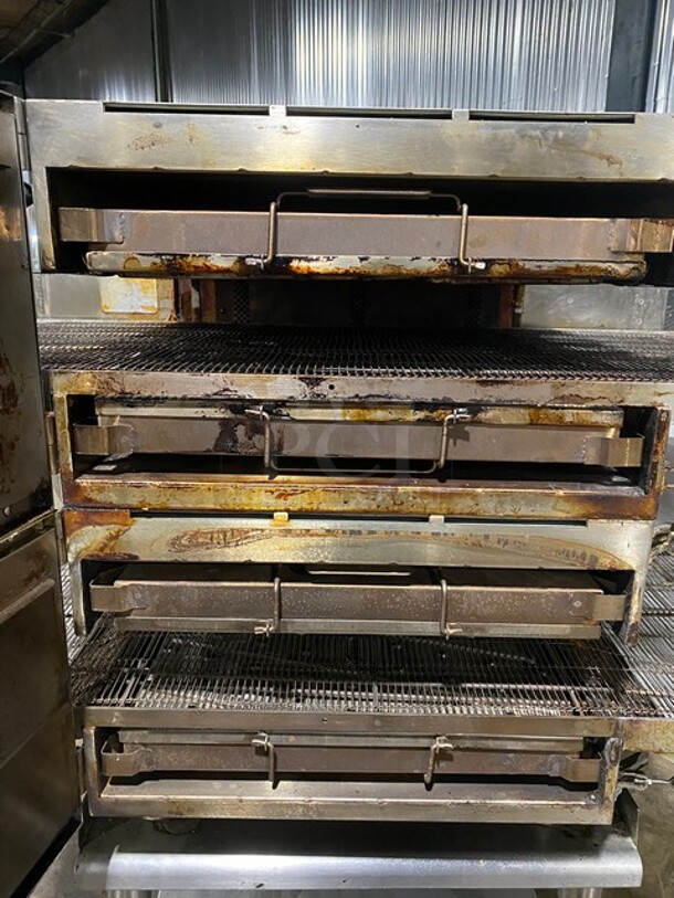 Late Model! 2019 Turbo Chef Commercial Countertop Electric Powered Double Deck Conveyor Pizza/ Baking Oven! All Stainless Steel! Working When Removed! On Equipment Stand! 2X YOUR Bid Makes One Unit! MODEL HhC2020 
SN:2020ED08814 208/240V 3PH - Image 5 of 12
