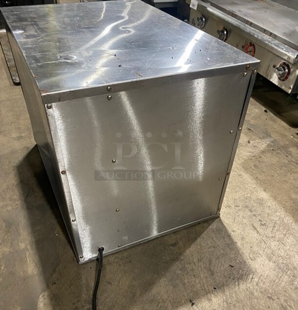 Apw Wyott Stainless Steel 2 Door Bread/Food Warming Cabinet! MODEL HDDS-2 SN: 0806DC7798 120V 1PH - Image 3 of 10
