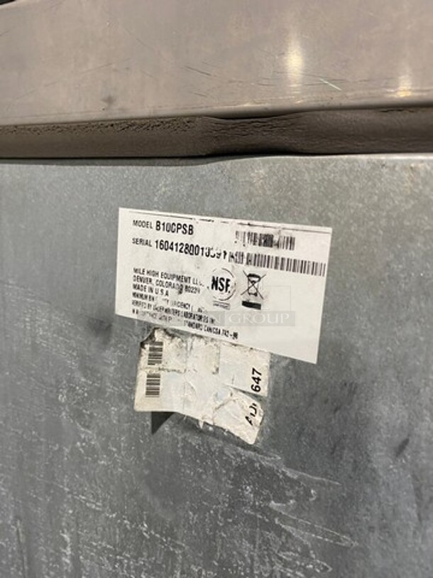 Ice-O-Matic Commercial Ice Maker Machine! On Commercial Ice Bin! All Stainless Steel! On Legs! 2x Your Bid Makes One Unit! Model: ICE1406HW6 SN: 16041280011162 208/230V 60HZ 1 Phase - Image 6 of 8