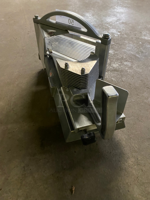 SWEET! Nemco Commercial Countertop Tomato Slicer! With Commercial Cutting Board! On Small Legs! - Image 3 of 6