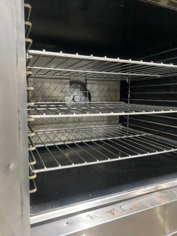 Garland Commercial Gas Powered Double Deck Convection Oven! With View Through Doors! Metal Oven Racks! All Stainless Steel! On Casters! 2x Your Bid Makes One Unit! - Image 6 of 10