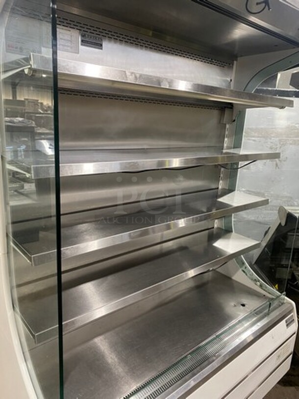 Turbo Air Commercial Refrigerated Grab-N-Go Open Case Merchandiser! With View Through Sides! With Front Cover! Model: TOM50W SN: OM50011005 120V 60HZ 1 Phase - Image 5 of 9