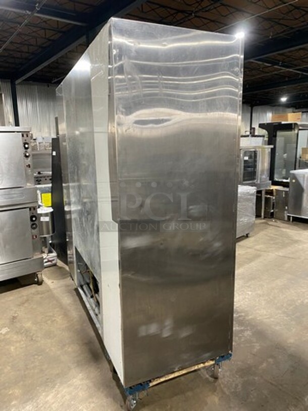 2010 Leader Commercial 3 Door Reach In Freezer Merchandiser! With View Through Door! Poly Coated Racks! All Stainless Steel! Model: LS79 SN: PT033036 230V 60HZ 1 Phase - Image 2 of 8