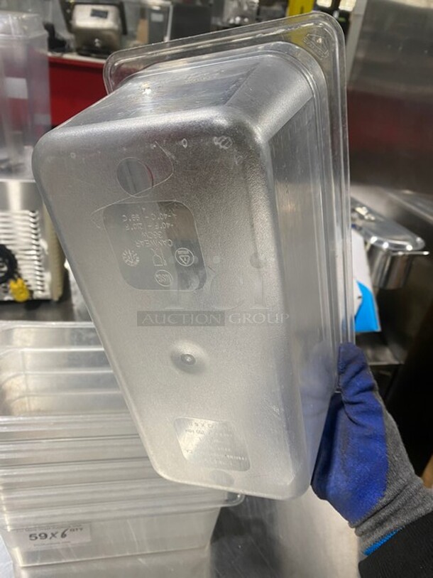 Cambro Clear Poly Food Pans! 6x Your Bid! - Image 4 of 7