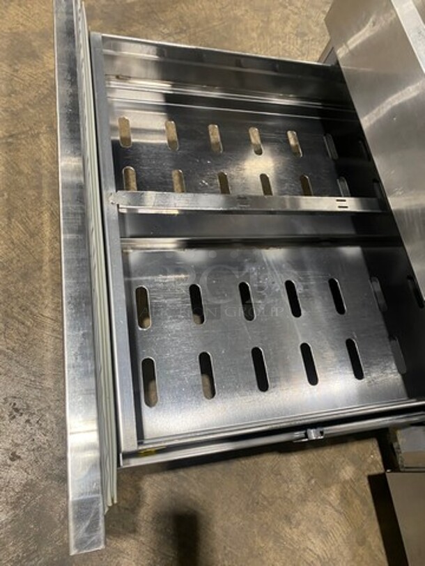 Commercial Refrigerated 2 Drawer Chef Base! All Stainless Steel! On Casters! - Image 6 of 8