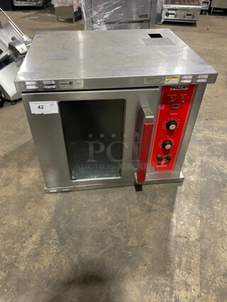 Vulcan Commercial Electric Powered Convection Oven! With View Through Door! All Stainless Steel!