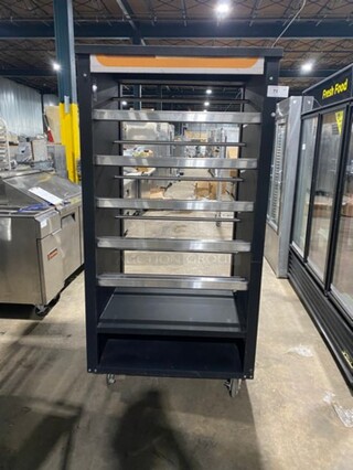 Vulcan Industries Commercial Portable Dry Bakery Display Rack Merchandiser! On Casters! Model: 1013776