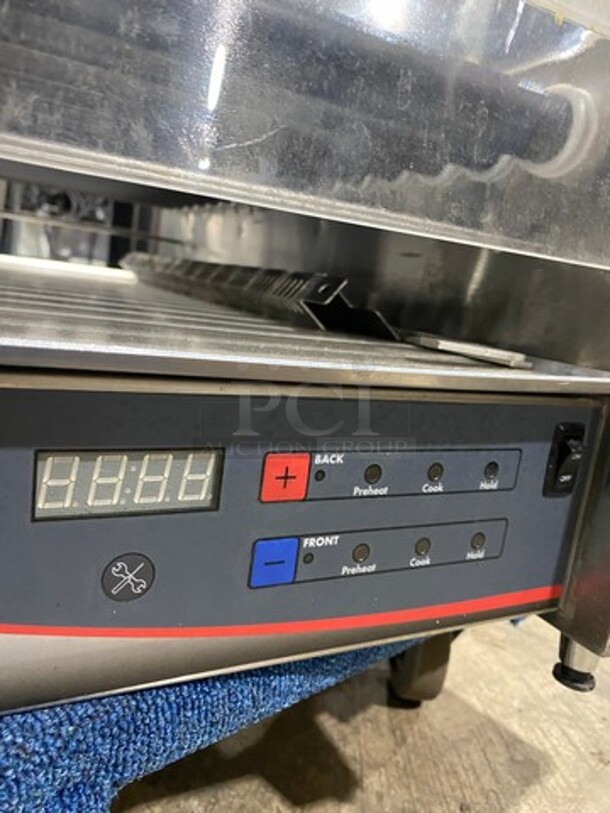 APW Wyott Commercial Countertop Hot Dog Roller Grill! All Stainless Steel! Model: HRSDI45 SN: HRS450821A0059 120V 60HZ 1 Phase - Image 7 of 8