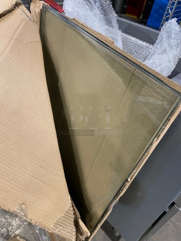 Ciam Commercial Refrigerated Sandwich Prep Station! With Sneeze Guard! With Commercial Cutting Board! With Underneath Storage Space! All Stainless Steel! Model: F83S3RV200 SN: SN2758PC 120V 60HZ 1 Phase! Working When Removed! - Image 11 of 11