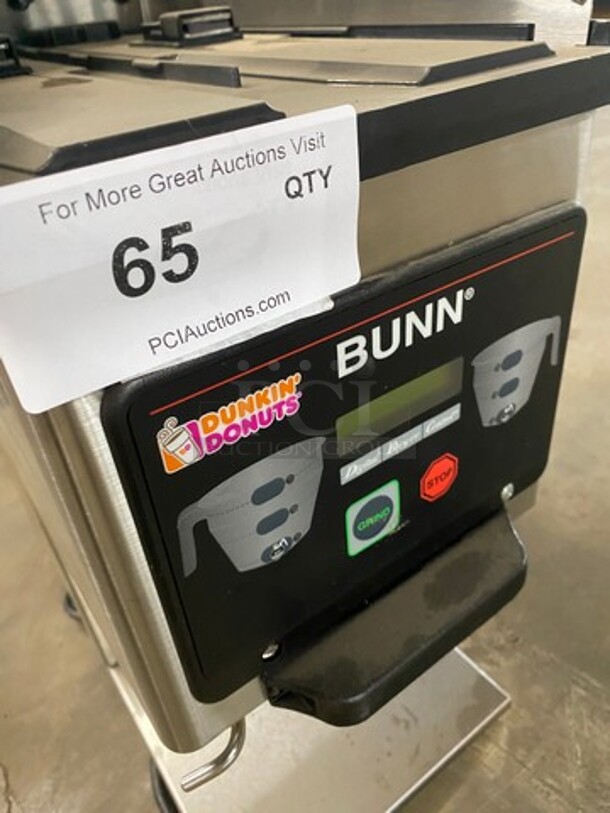 Bunn Commercial Countertop Dual Coffee Bean Grinder Machine! Stainless Steel Body! Model: MHG SN: MHG0020483 120V 60HZ 1 Phase - Image 7 of 9