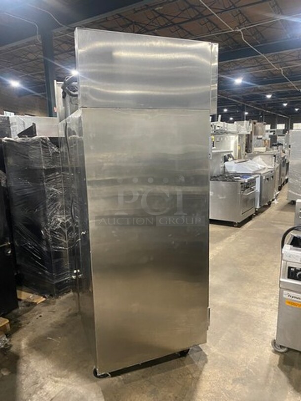 Continental Commercial 2 Door Reach In Freezer! Solid Stainless Steel! On Casters! Model: DL2FESS SN: 143B9271 115V 60HZ 1 Phase - Image 2 of 9