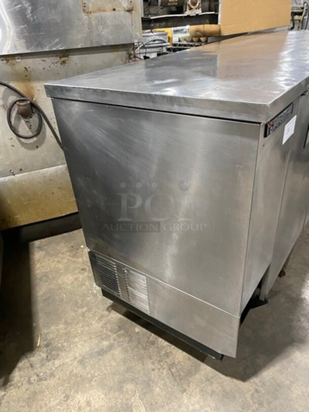 True Commercial 2 Door Bar Back Cooler! With Solid Doors! All Stainless Steel! Model: TBB3S SN: 12682008 115V 60HZ 1 Phase - Image 4 of 8