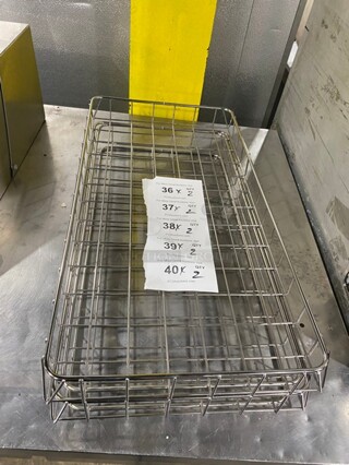 Nice! New Bagel/Pastry Display Metal Racks! 2x Your Bid!