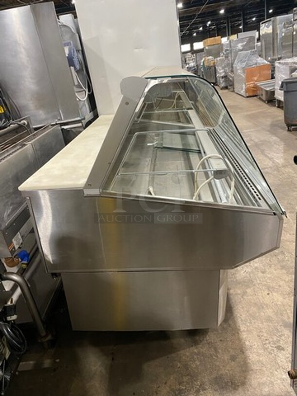 Federal Industries Commercial Refrigerated Deli Display Case! With Commercial Cutting Board! All Stainless Steel Body! Model: SQ6CB SN: 07103046630 120V 60HZ 1 Phase - Image 2 of 7