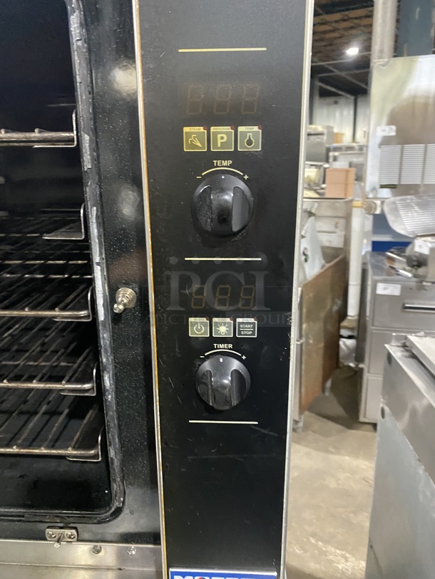 TURBOFAN MOFFAT Commercial Countertop Natural Gas Oven W/ View Through Door! Metal Oven Racks! Model G32! All Stainless Steel! - Image 6 of 8