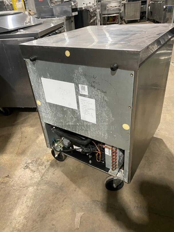 Hoshizaki Commercial Single Door Lowboy/Worktop Cooler! With Racks! All Stainless Steel! Model: CRMR27LPC SN: F60598L 115V 60HZ 1 Phase - Image 3 of 7