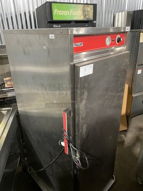 Vulcan Commercial Heated Holding Cabinet/ Food Warmer! All Stainless Steel! On Casters! WORKING WHEN REMOVED! Model: VBP151 SN: CF1000325 120V - Image 10 of 10