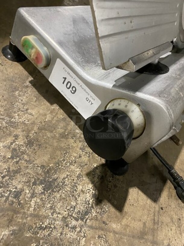 Avantco Commercial Countertop Deli/ Meat Slicer! All Stainless Steel! - Image 6 of 7