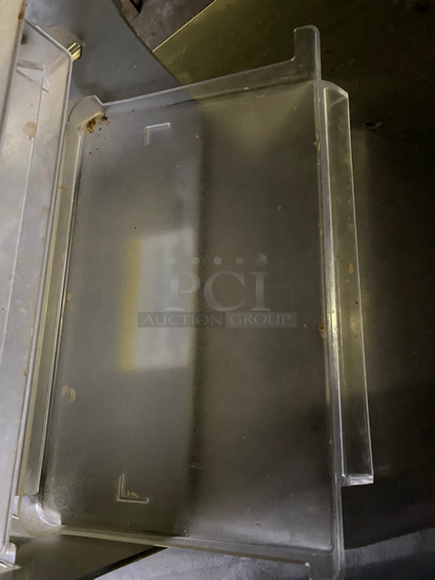 Nemco Countertop Dry Display Case! With Clear Poly Tray Racks! Model: 6490-SUBA - Image 5 of 6