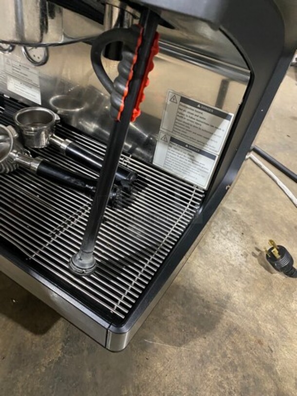 WOW! LATE MODEL! Dunkin Donuts Edition! Schaerer Commercial Countertop 2 Group Espresso Machine! With Steam Lines! Stainless Steel! On Small Legs! - Image 11 of 12