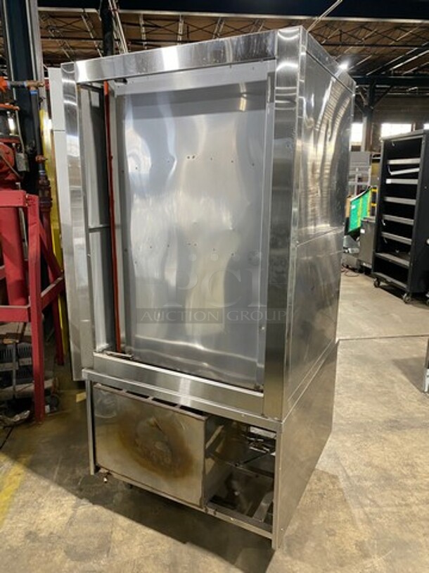 All Stainless Steel Commercial All Natural Gas Triple Deck Steamer! On Legs! - Image 3 of 9