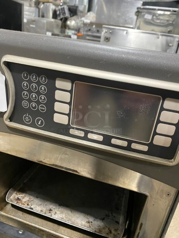 LATE MODEL! 2018 Turbo Chef Commercial Countertop Rapid Cook Oven! On Small Legs! Model: NGO SN: NGOD41069 208/240V 60HZ 1 Phase - Image 7 of 8