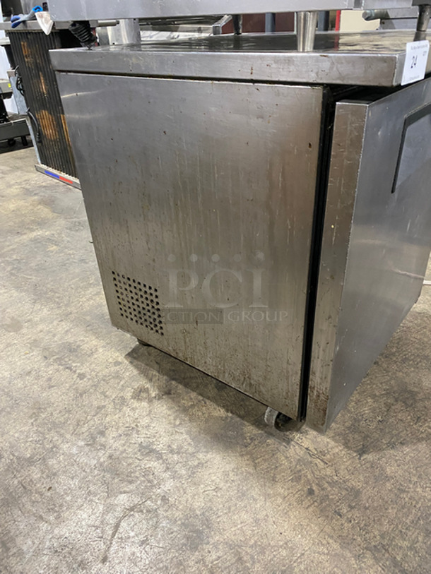True Commercial Single Door Lowboy/Worktop Freezer! All Stainless Steel! On Casters! Model: TUC27F SN: 6962872 115V 60HZ 1 Phase - Image 3 of 7