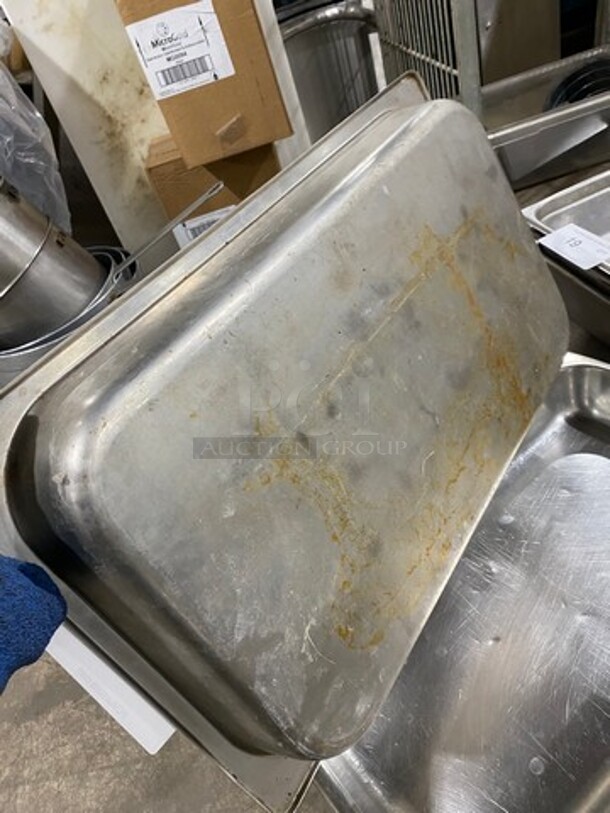 ALL ONE MONEY! Commercial Steam Table/ Prep Table Food Pans! All Stainless Steel! - Image 3 of 3
