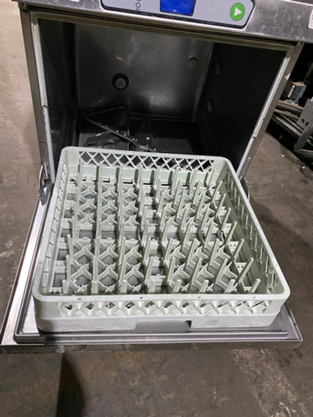 Hobart New Body Style Under The Counter Dishwasher! With Pegged Dish Crate! All Stainless Steel! Model: LXEC SN: 231170305 120V 60HZ 1 Phase - Image 5 of 9