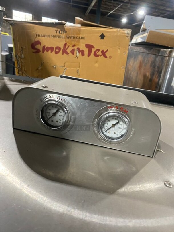 FAB! Hobart Commercial Heavy Duty Conveyor Dishwasher! On Legs! All Stainless Steel! Model: CRS66 SN: 12129752EL 200/230V 60HZ 3 Phase - Image 12 of 12