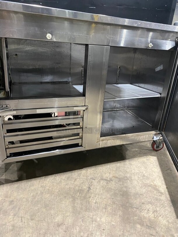 Nice! Cooltech All Stainless Steel 2 Door Lowboy/Worktop Cooler! 120V 1 Phase! On Caster Wheels! - Image 5 of 8