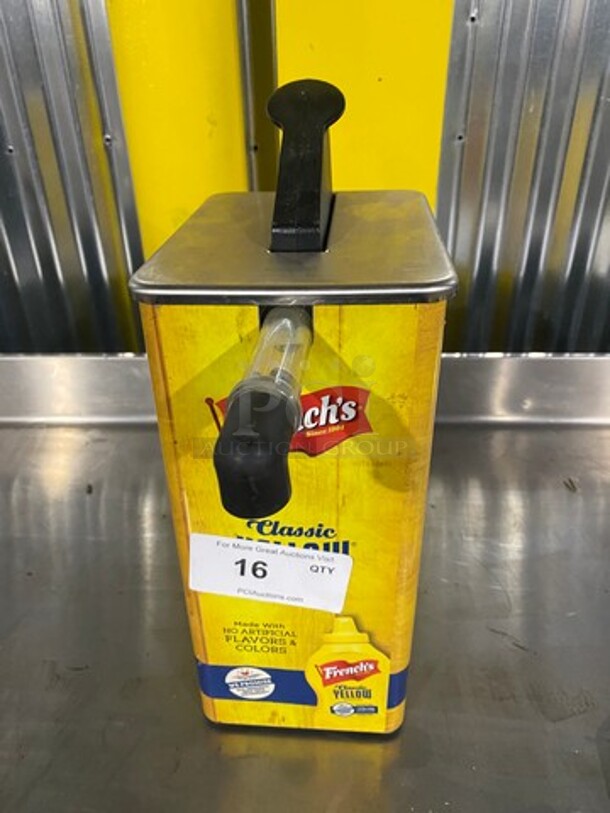 Server Commercial Countertop Pump Style Condiment Dispenser! - Image 1 of 7