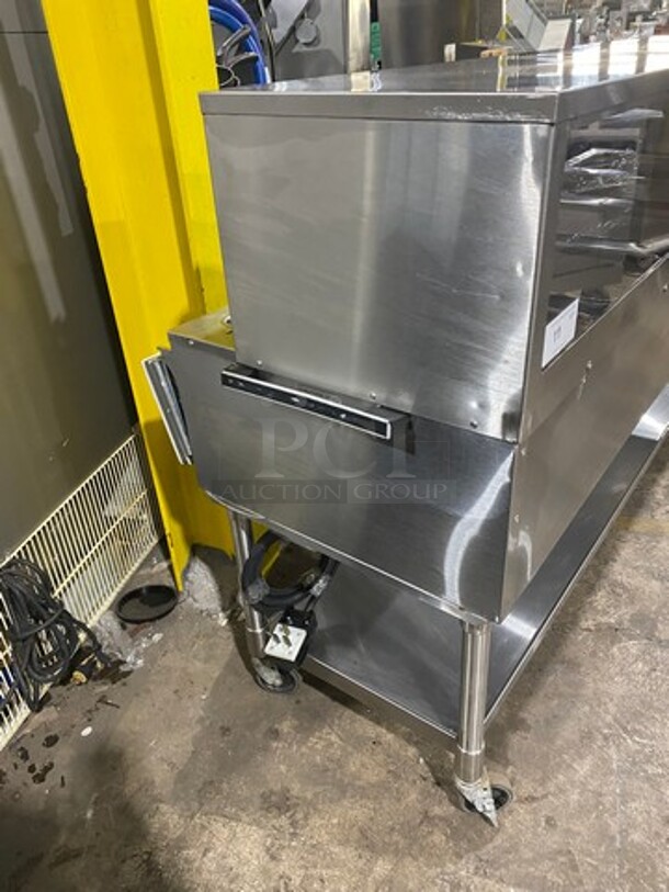 Eagle Commercial Electric Powered 5 Well Steam Table! With Storage Space Underneath! All Stainless Steel! On Casters! Model: YSPHT5 SN: 2008990224 208V 60HZ 1 Phase - Image 2 of 9