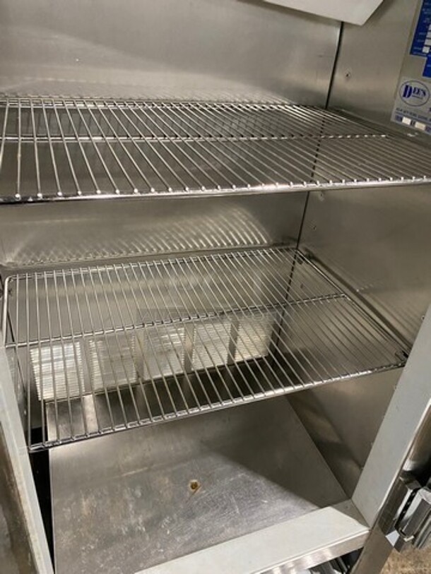 WOW! Traulsen Commercial 2 Door And 2 Drawer Reach In Cooler! With Racks! All Stainless Steel! Model: ERS48DT SN: M655400J92 115V 60HZ 1 Phase - Image 7 of 11