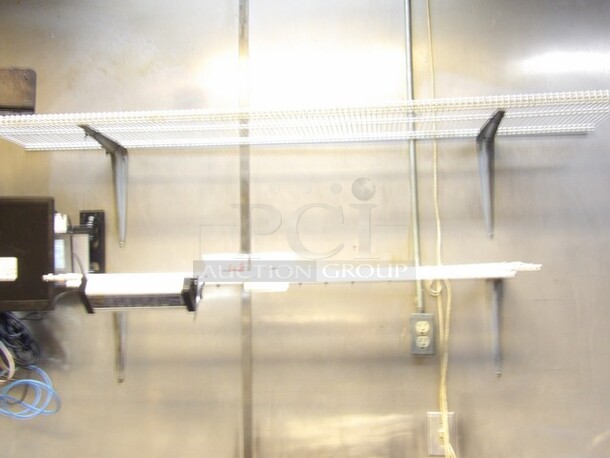 Wire Wall Mount Shelving 
Location: Kitchen - Image 1 of 2