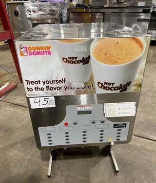 Bunn Stainless Steel Commercial Countertop Cappuccino Machine! MODEL IMIX-5 SN: IMIX045617 120/208-240V 1PH