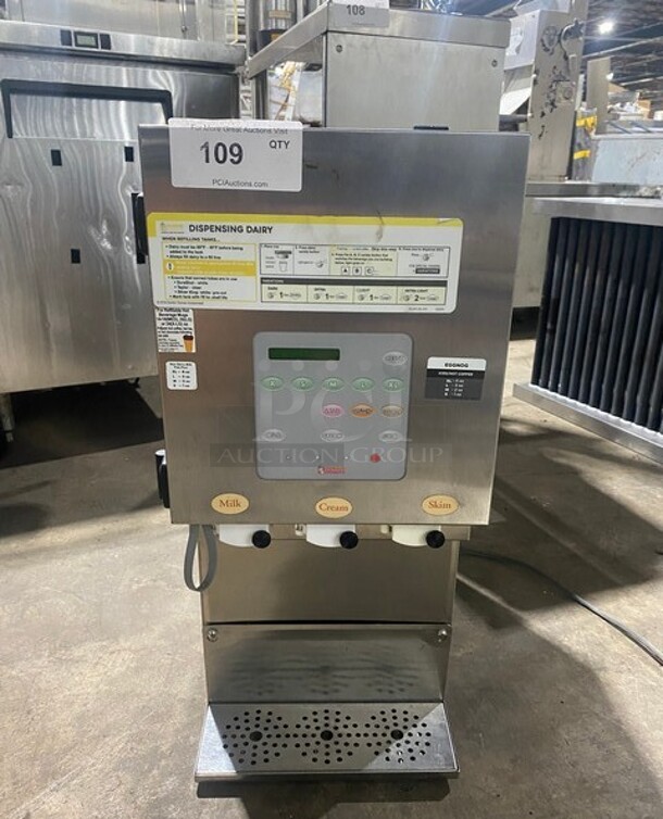 SureShot Stainless Steel Commercial Countertop Dairy Dispenser! MODEL AC20 120V 1PH - Image 1 of 10