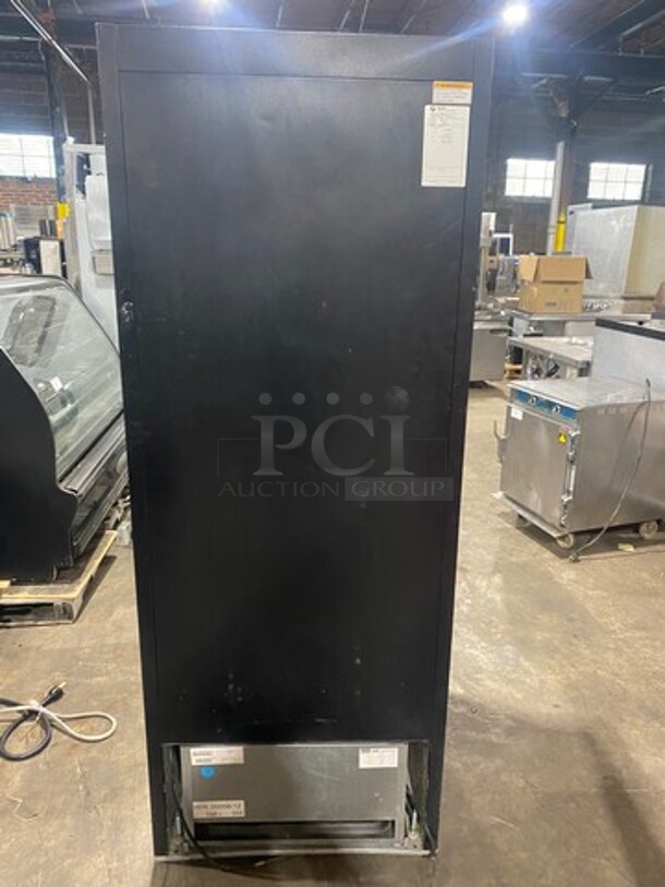 Carrier Commercial Single Door Reach In Refrigerator Merchandiser! With View Through Door! With Poly Coated Racks! Model: MC750 SN: 2607X85460 120V 60HZ 1 Phase - Image 3 of 8