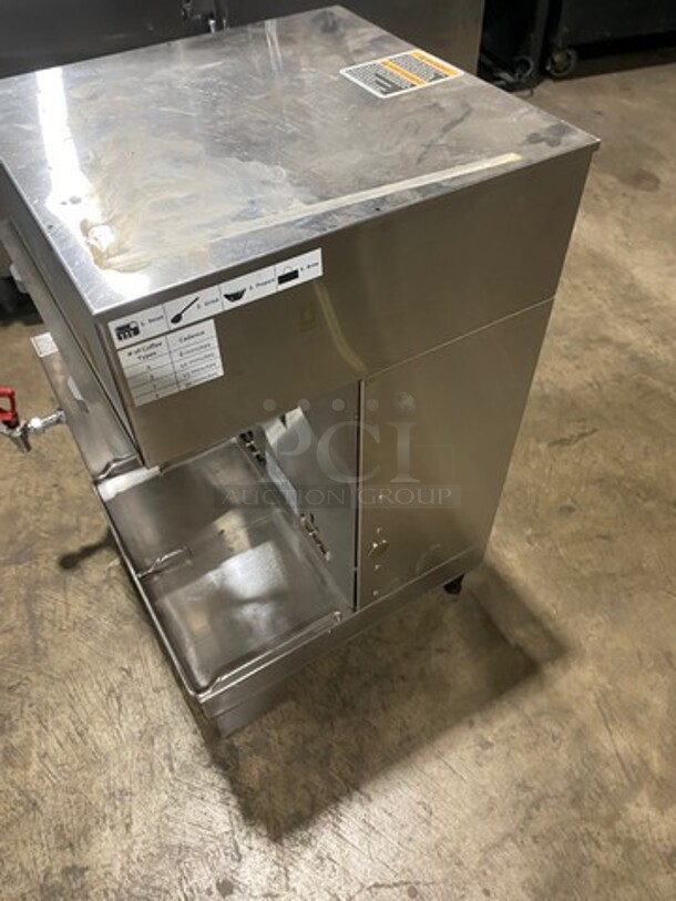 Bunn Commercial Countertop Dual Coffee Brewing Machine! All Stainless Steel! On Small Legs! Model: DUALSHDBC SN: DUAL111224 120/208V 60HZ 1 Phase - Image 3 of 7